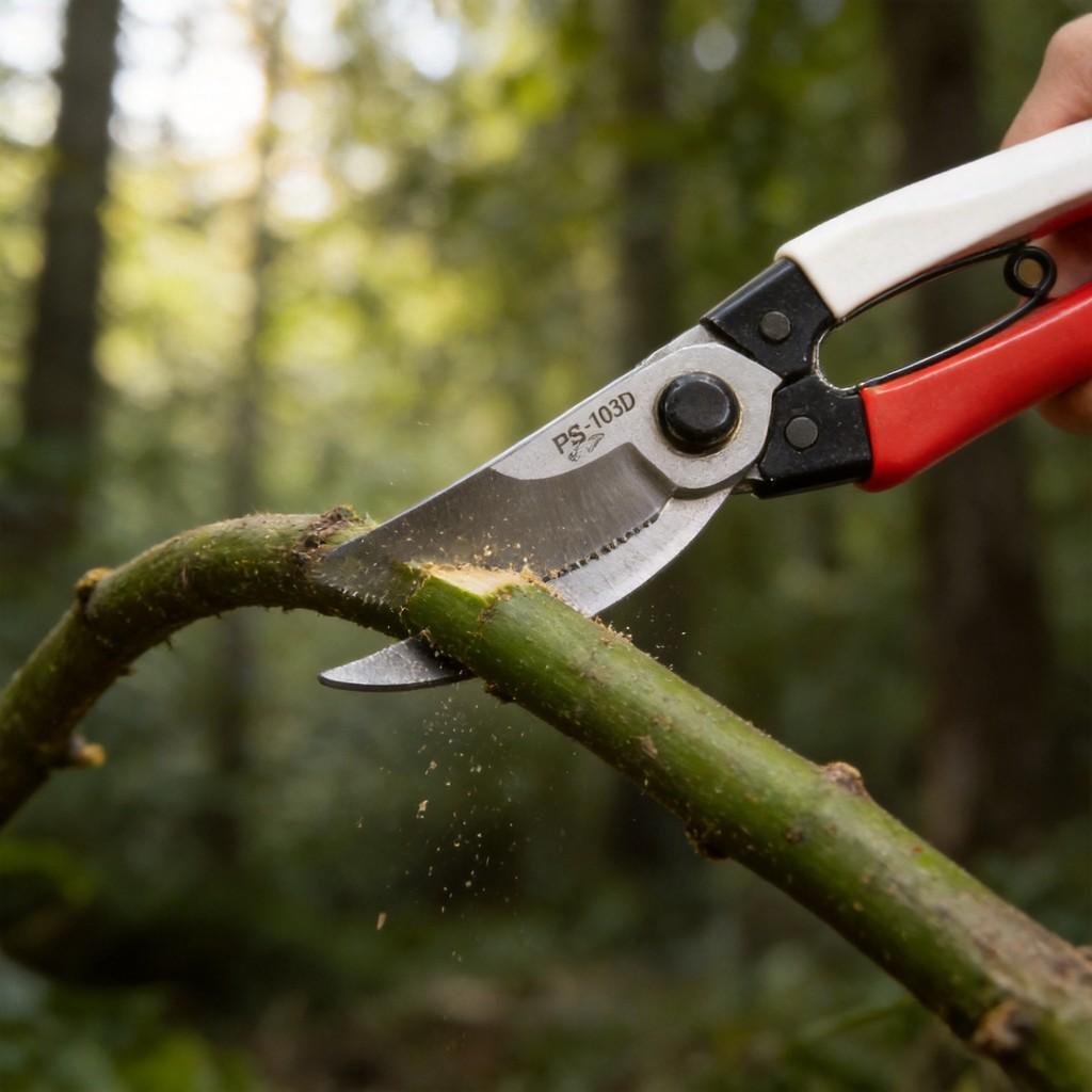 Garden Pruning Shears Handheld Horticulture Tool With Ergonomic Handles For Flower And Tree Maintenance