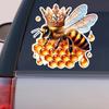Queen Bee Honey Bee Art Car Sticker Waterproof Vinyl Decal on Bumper Rear Window Laptop Self-adhesive Decal Car Accessories Y169