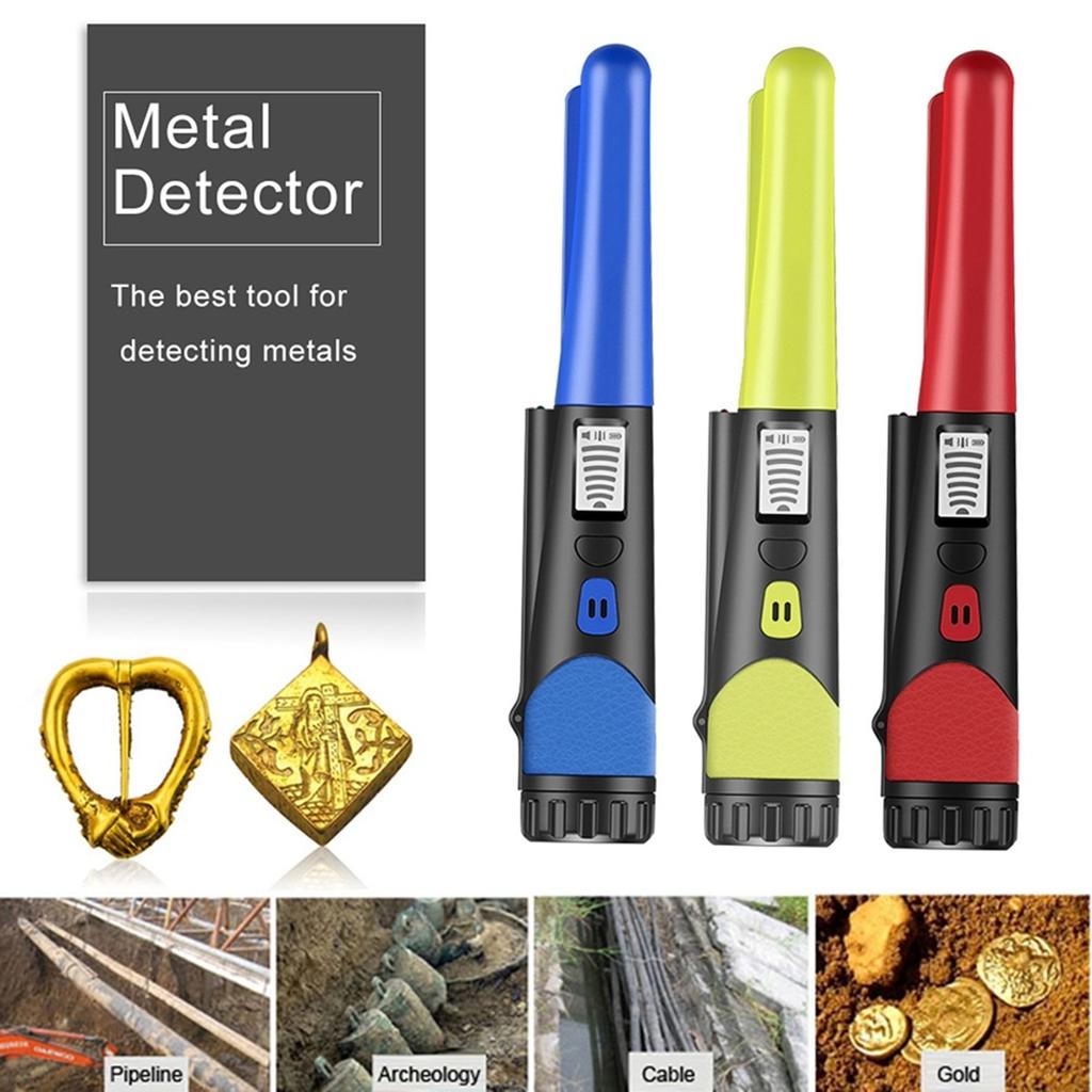 Handmetalldetektor, wasserdicht, hochempfindlich, Golddetektor, Zeiger, Schatzsucher, Sonde mit LCD-Bildschirm