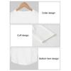 Soft Elastic Pullover Tops Women Long Sleeve Round Neck Slim Fit Base Shirt Solid Color Daily Wear Tops