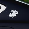 Weather Resistant Car Decal Celebrating US Marine Corps 250th Anniversary Featuring 3D Shape & Enamel Coloring for Auto