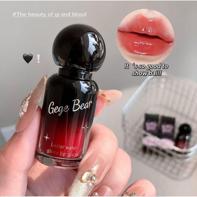 Gege Bear - Luster Water Gloss Liquid Lipstick - 6 Colors