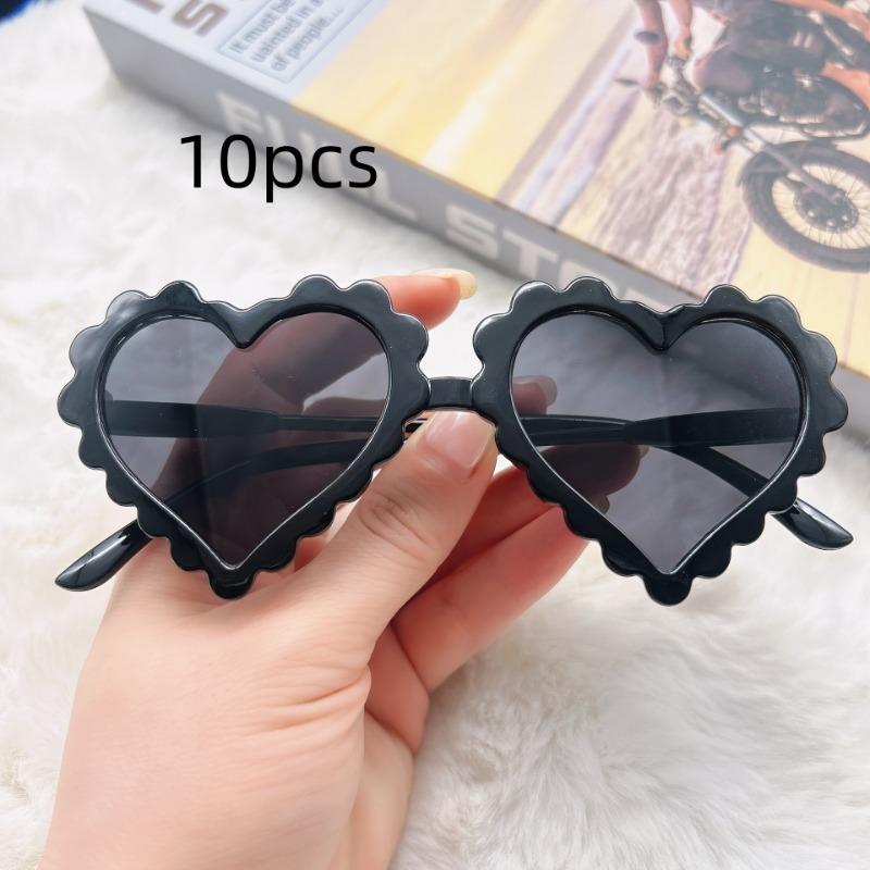 10pcs Sweetheart Fashion Glasses for Boys Girls Perfect for Parties Graduations Weddings Birthdays Fun Accessories