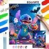 Stitch Candy Pumpkin Oil Painting Art Kit Handmade Painting Diy Home Decoration