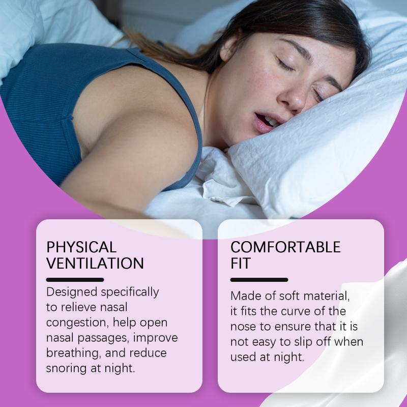 Nasal Breathing Sleep Patches 30PCS Reducing Enhancing Restful Sleep for Adults Couples Nighttime Comfort