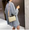 2025 Spring/Summer Women's Trendy Korean Style Straw Woven Crossbody Bag