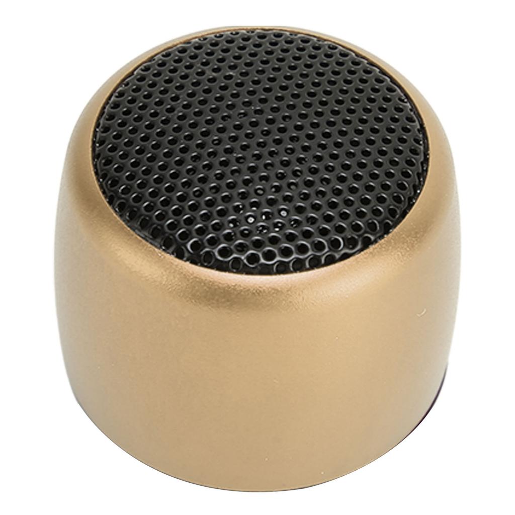 Mini Bluetooth Speaker Heavy Subwoofer USB Rechargeable Metal Portable Wireless Speaker for Phone Tablet PC