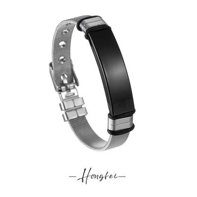 Men's Titanium Steel Bracelet: Versatile, Simple, Personalized Design