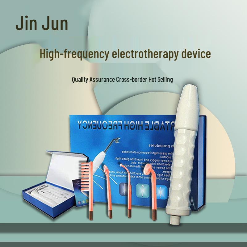 Portable High-Frequency Electrotherapy Comb for Acne & Beauty Care