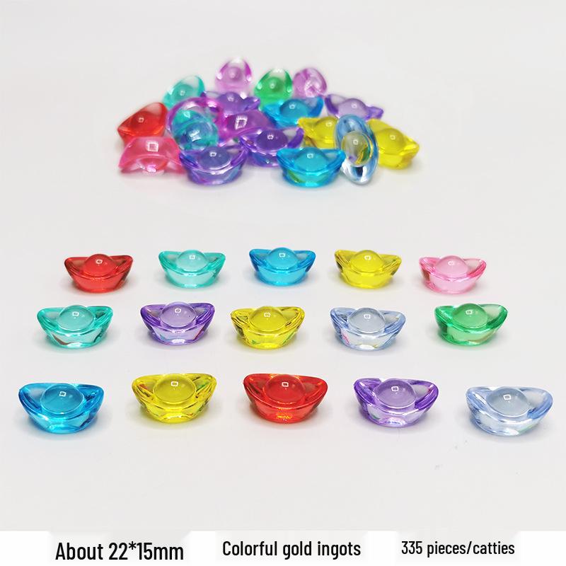 Colorful Mini Acrylic Milk Bottle Cartoon Ornaments - Cute Handmade DIY Decorative Accessories