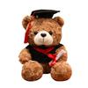 Graduation Teddy Bear with Doctor's Hat - Customizable Claw Machine Gift Doll