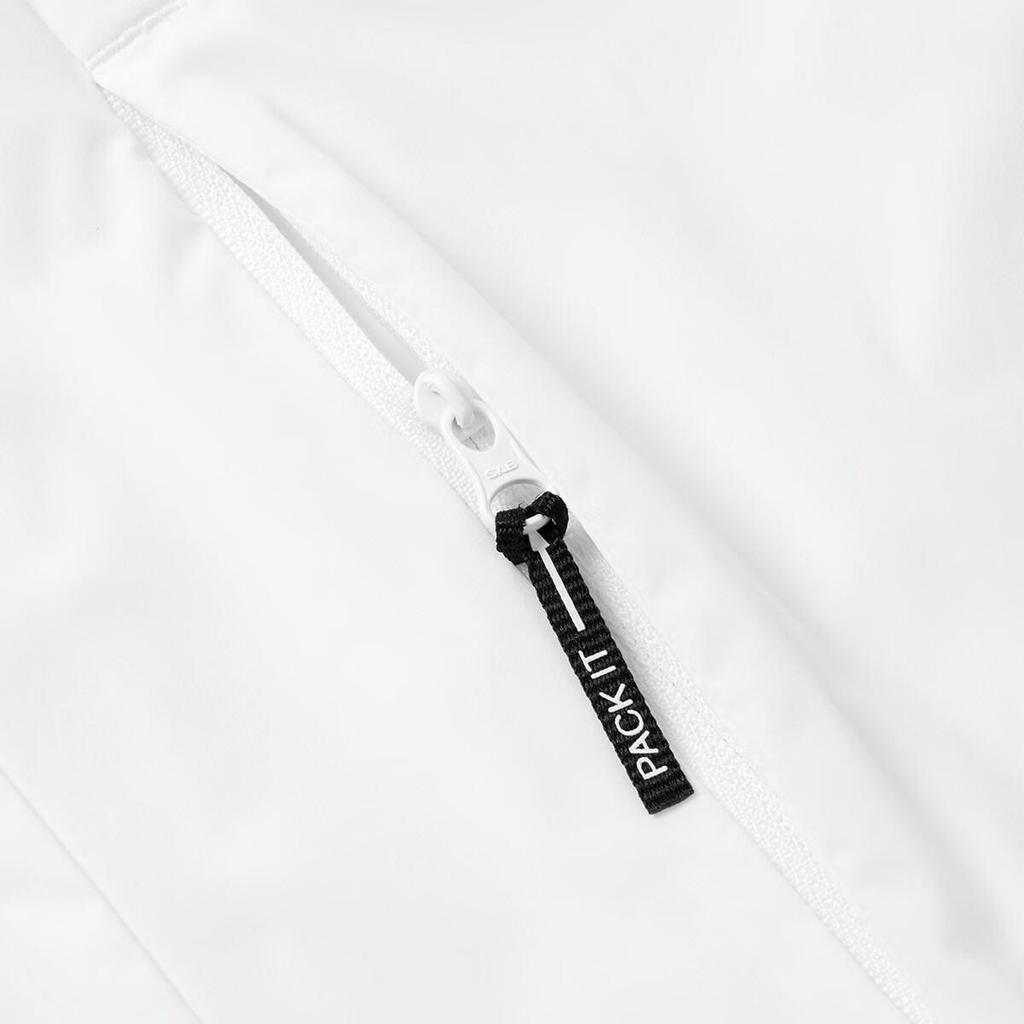 adidas UPF50+ Woven Stand Collar Full-Zip Windbreaker White Unisex JI8468