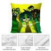 Band B-Gorillaz-W Örngott Kuddfodral Mjukt Sött Prydnadskudde För Bil Soffa Örngott Polyester Med Dragkedja