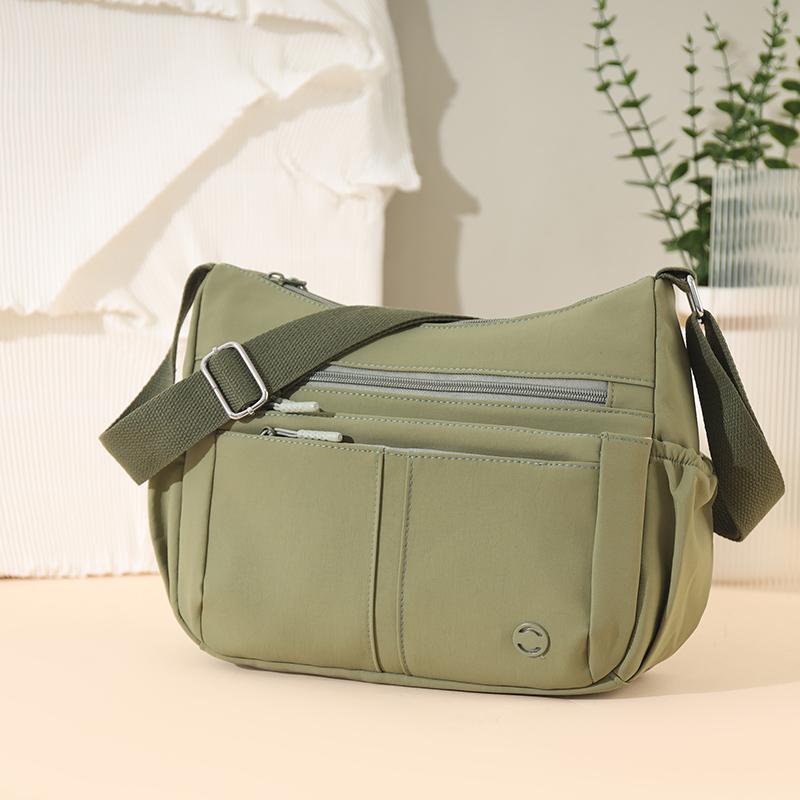Premium Crossbody-Tasche aus Nylon für Damen - Stilvolle & leichte Umhängetasche, Perfekte Alltags-Messenger-Bag