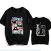 2026 Hot Sale Japanese Jujutsu Kaisen Gojo Anime T-shirt Man Woman Unisex Manga Gojo Satoru Graphic T Shirts Short Sleeve Tee