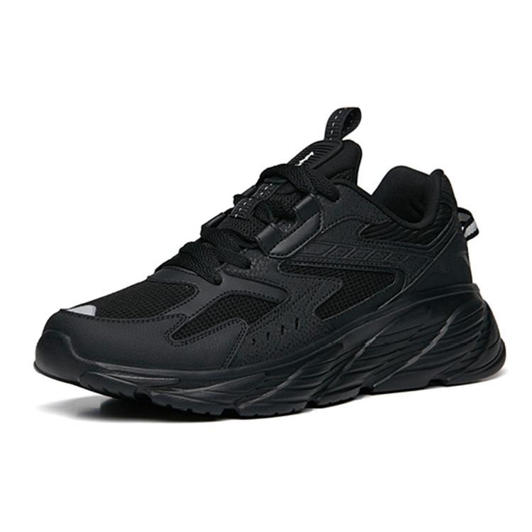 Anta Running Collection Cushioning Slip Resistant Abrasion Resistant Breathable Lightweight Low Top Running Shoes Men's 912245510-6