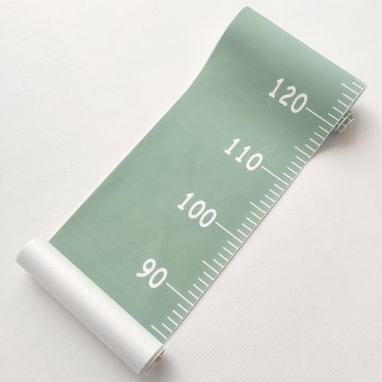Growth Chart Removable Nordic Style Solid Color Height Measurement Ruler for Living Room