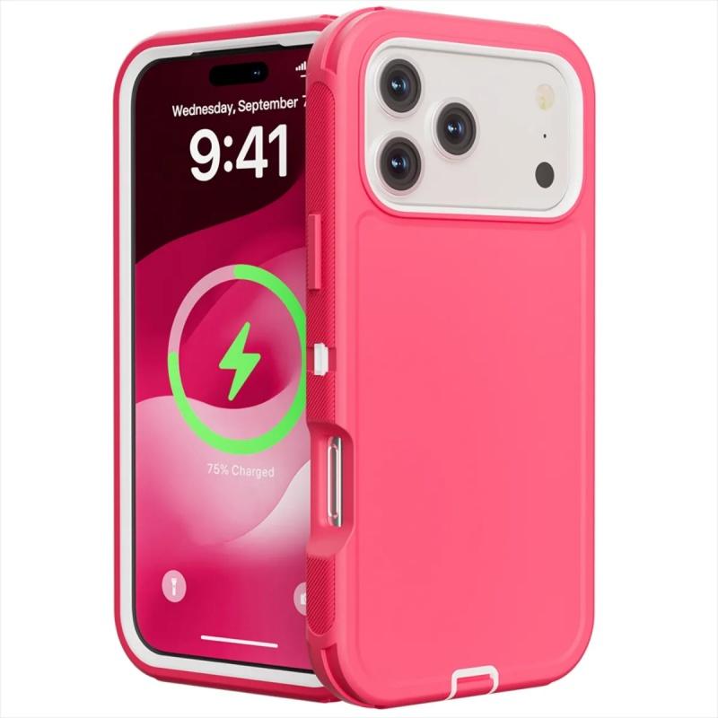Custodia per telefono 3 in 1 Resistente Militare Antipolvere per iPhone 17 16E 15 16 14 Plus 13 12 MINI 11 17 Pro Max 17 Air Copertura Protettiva