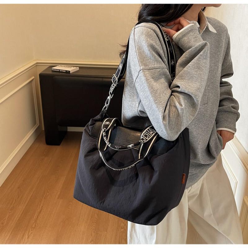 

Fashionable Canvas Tote Bag Women s Portable Crossbody Casual Commuting Students shoulder Schoolbag 37x20x25
