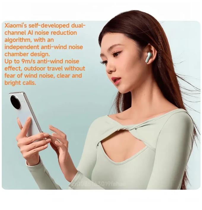 Xiaomi REDMI Buds 7S Semi-in-ear Active Noise Reduction Bluetooth Headset Dual Unit 32 Hours Long Battery Life Sports Headset