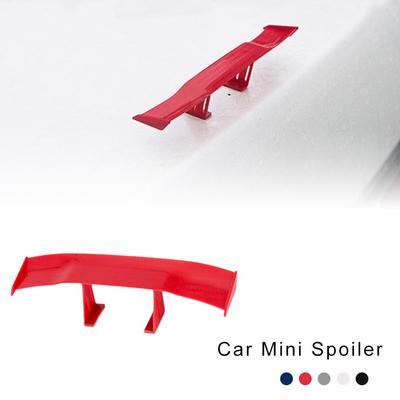 Small Rear Trunk Spoiler Wing Car Rear Spoiler Boot Mini Wing Model Decoration Auto Accessories Universal Wing GT Style