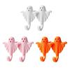 Seasonal Decorative Hangers, 2-Piece 3D Printed Spirit Wall Pegs for Keys, Small Accessories, and Party Displays