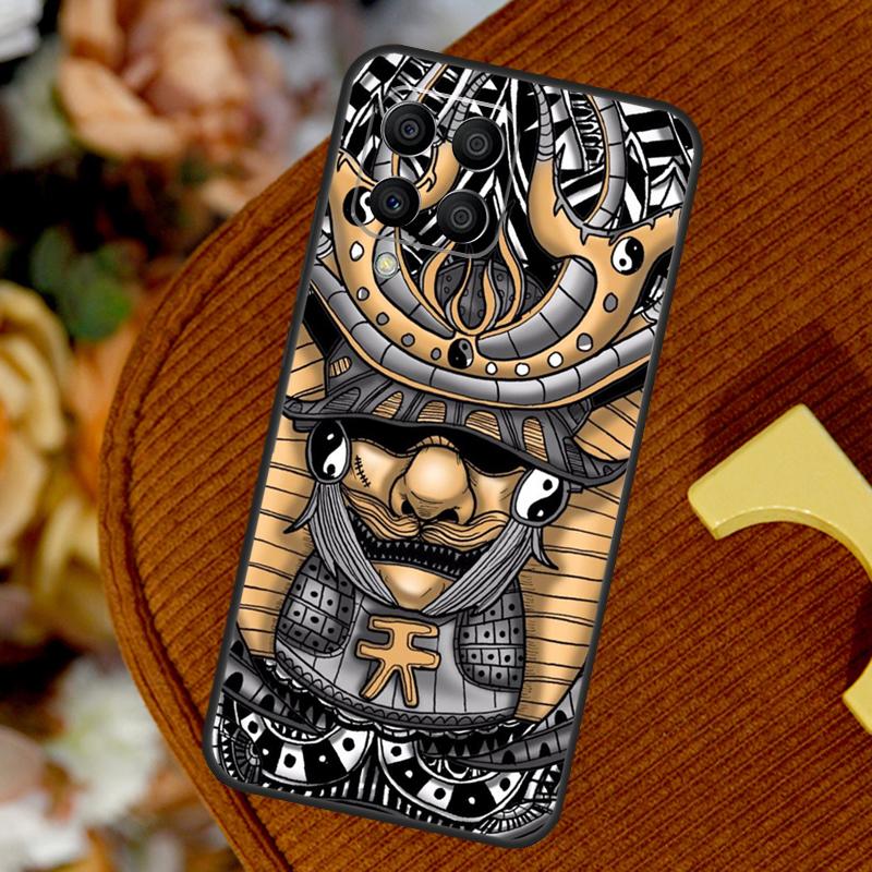 

Samurai Japanese Warrior Mask Helmet For Samsung Galaxy M32 M52 M12 M55 M15 M13 M23 M33 M53 M20 M21 M51 M34 M54 M30s M31s Case Samsung M51