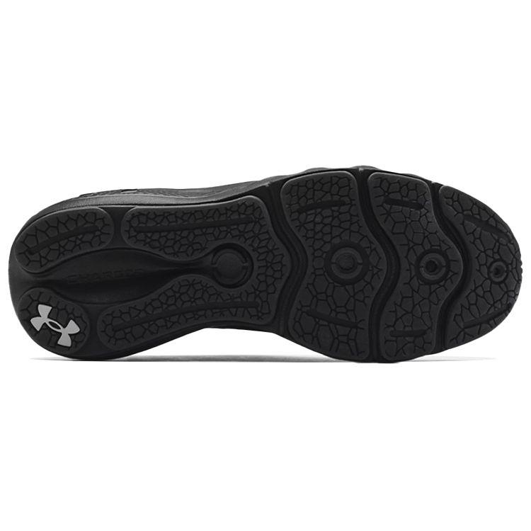 Under Armour Charged Vantage Knit Lightweight Comfortable Fabric Synthetic Leather Low Top Training Running Shoes Women sneaker Black 3024700-001