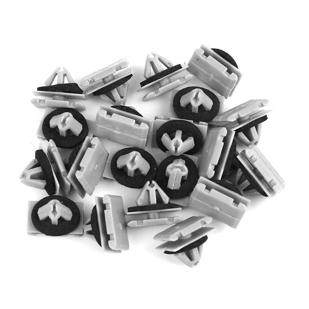 uxcell 20pcs Plastic Rivet Bumper Fender Fastener Clip for Jeep Cherokee WK2 68172491AA
