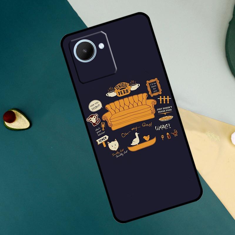 FRIENDS TV SHOW ICONIC For Realme GT7 Pro GT6 C67 C65 C63 C61 C55 C53 C51 C35 C71 C75 11 12 13 14 15 Pro Plus Case