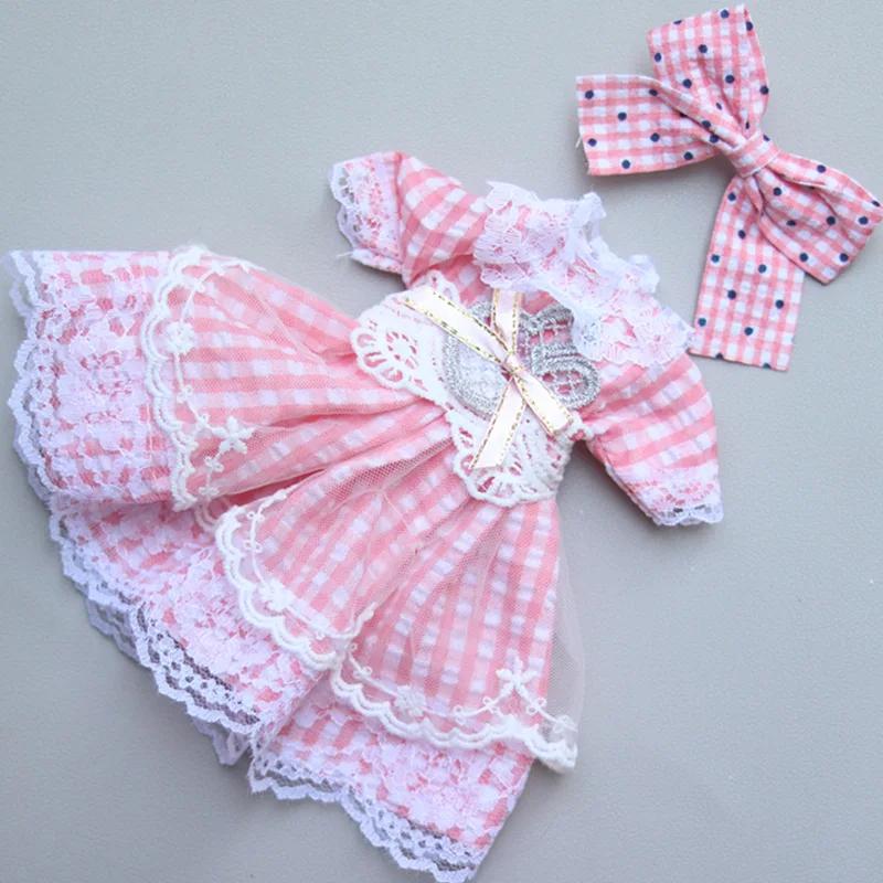 

Одежда для куклы 30 см для куклы BJD 1/6 Милое платье Юбка Шляпа Наряд Аксессуары для модной куклы Костюм Игра на одевание для девочек DIY Игрушка Подарок Doll Clothes