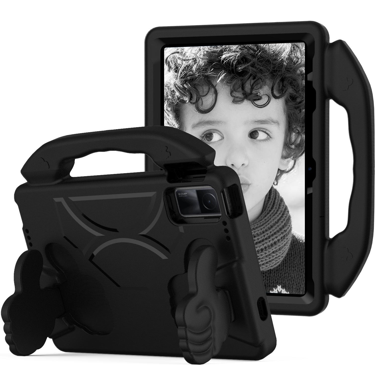 

Для Xiaomi Redmi Pad/Lenovo Tab M10 Plus (3-е поколение) Планшетный EVA-чехол с подставкой для большого пальца Black