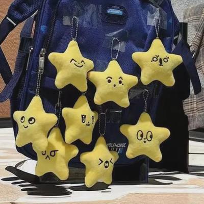 NCT127 Stern Plüsch Schlüsselanhänger: Hochwertiges Schulranzen-Accessoire