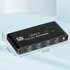 4K@60Hz HDMI-compatible 2x1 Switch Box for 2 Computers Share One Monitor and 4 USB Devices for Keybord Mouse Printer