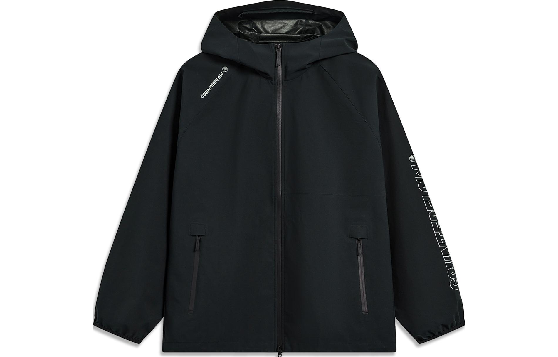Li Ning Jackets Men s Black Hooded Moderate Other AFDT821-1 M