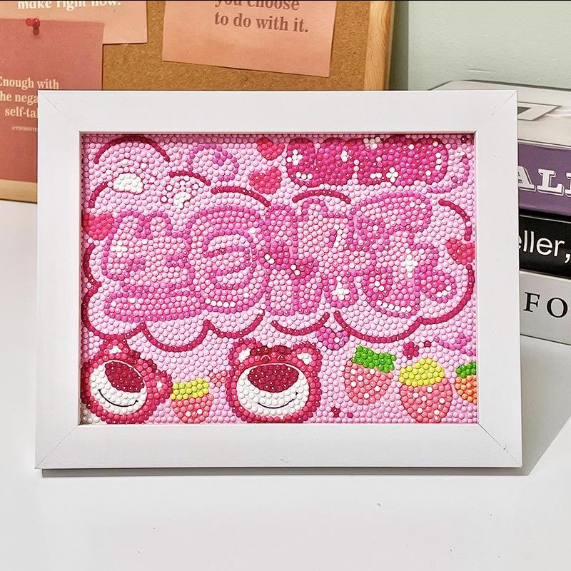 Kit de Peinture Diamant 5D Sanrio Encadré – Jouet Éducatif pour Enfants