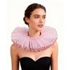 Aristocratic Literary Fake Ruff Collar - Colorful Retro Exaggerated Portrait Prop