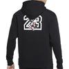 Jordan Sweatshirts Men's Black Hooded Moderate Regular DH4344-010
