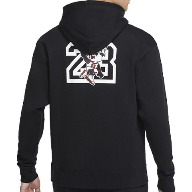 Jordan Sweatshirts Men's Black Hooded Moderate Regular DH4344-010