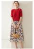 2025 Women's Early Autumn Cashmere Knit Short Sleeve Pullover - Versatile, Stylish Solid Color Sweater