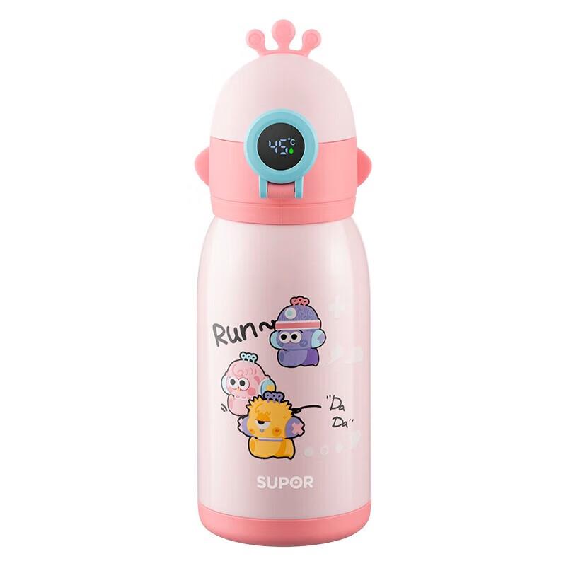 SUPOR Kids Smart Temp Display Insulated Straw Cup