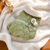 Plush Dog Warm Clothes Windproof Dog Bodysuit Fashion Pet Clothes  Cat
