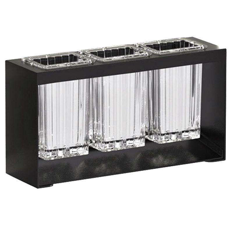 

AEE2-Multifunctional Chopsticks And Spoon Storage Rack Automatic Drain Cutlery Rack Kitchen Storage Tool чёрный