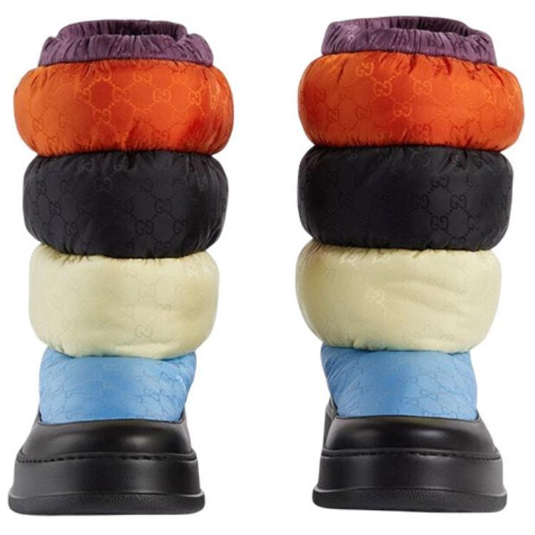 Gucci Padded Snow Boot 'Black Multi-Color' 724046 FABHX 4946