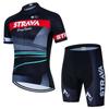 Foreign Trade Hot-selling Short-sleeved Cycling Suit Men's Tight-fitting Bicycle Downhill Suit Outdoor Quick-drying Breathable Mountain Bike
