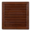Ventilation Grille With Mesh 170*170, Fi 100 Brown - Rx 02-255