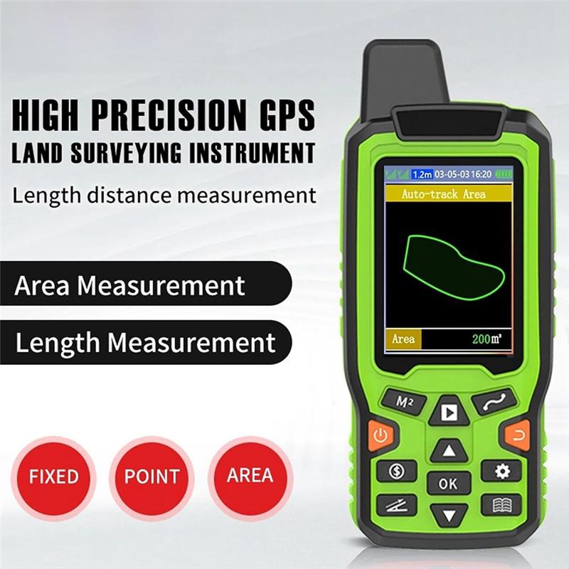 A25F-EM90 Handheld GPS Land Meter Land Area Meter For Farmland Mountain Lake Mining Slope Distance Area Measuring Instrument