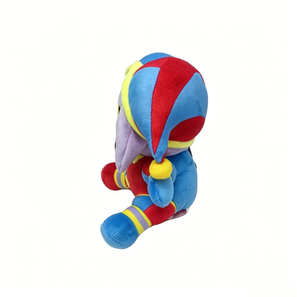 Digital Circus animated plush toy, clown soft stuffed doll, cute gift, children's toy