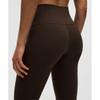 Lululemon Wunder Train No Line High Rise Tight 28  Walnut Crunch