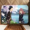 Anime A-A S-Silent V-Voice Floor Mat Soft Flannel Floor Mat  Suitable for Entryways, Living Rooms, Bedrooms, and Bathrooms